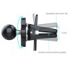 A190+X901 Car Phone Holder Air Vent Mount Coaxial Knob Adjustment Clip Stand - Image 4