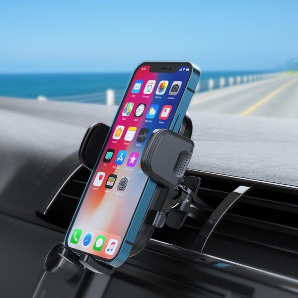 A190+X901 Car Phone Holder Air Vent Mount Coaxial Knob Adjustment Clip Stand - Image 5