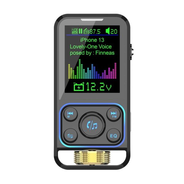 BC83 Adjustable Equalizer Wireless Car Mp3 Player Car FM Transmitter - Image 2