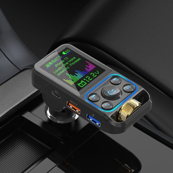 BC83 Adjustable Equalizer Wireless Car Mp3 Player Car FM Transmitter - Image 3