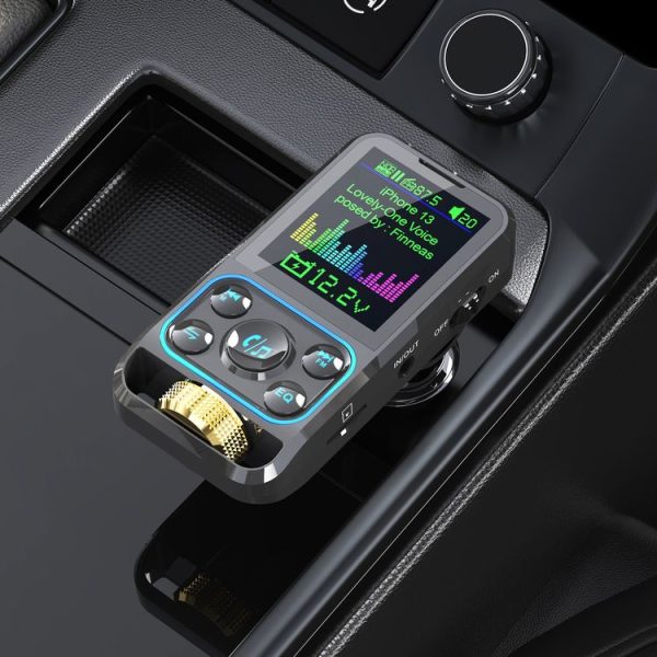 BC83 Adjustable Equalizer Wireless Car Mp3 Player Car FM Transmitter - Image 4