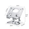 2026 Folding Adjustable Height Ergonomic 360 Rotation CNC Aluminum Desk Laptop Stand - Image 2