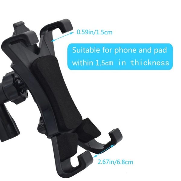 B008 Adjustable Motorcycle Bicycle Handlebar Mount Tablet Stand - Image 4