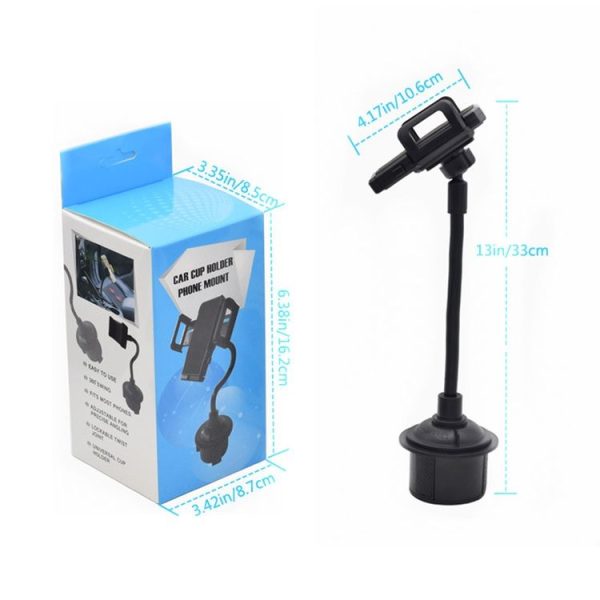X032 Car Cup Phone Holder Mount No Shaking Cup Holder Phone Mount - Image 5
