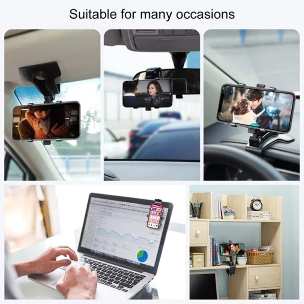 YB20-3 Multifunction Car Phone Holder Universal Smartphone Stands - Image 6