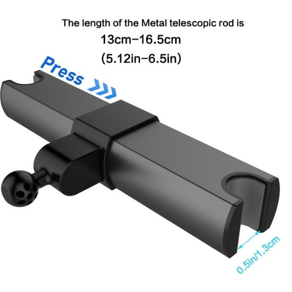 X004 Universal Rotational Adjustable Car Back Seat Mount Tablet Stand Phone Holder - Image 4