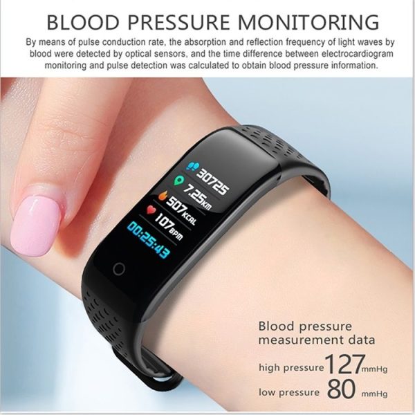 Z6 0.96 inch TFT Color Screen Smartwatch IPX7 Waterproof, Support Call Reminder / Heart Rate Monitoring / Blood Pressure Monitoring / Sleep Monitoring / Sedentary Reminder (Blue) - Image 12