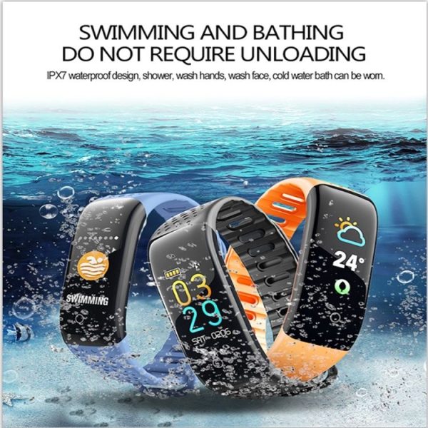 Z6 0.96 inch TFT Color Screen Smartwatch IPX7 Waterproof, Support Call Reminder / Heart Rate Monitoring / Blood Pressure Monitoring / Sleep Monitoring / Sedentary Reminder (Blue) - Image 13