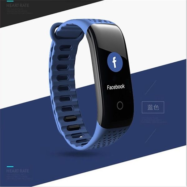 Z6 0.96 inch TFT Color Screen Smartwatch IPX7 Waterproof, Support Call Reminder / Heart Rate Monitoring / Blood Pressure Monitoring / Sleep Monitoring / Sedentary Reminder (Blue) - Image 16