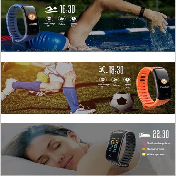 Z6 0.96 inch TFT Color Screen Smartwatch IPX7 Waterproof, Support Call Reminder / Heart Rate Monitoring / Blood Pressure Monitoring / Sleep Monitoring / Sedentary Reminder (Blue) - Image 8