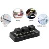 MK321BT Bluetooth 5.1 3 Keys Custom Keys Game Office PS Clip Macro Programming Keypad (Black) - Image 3