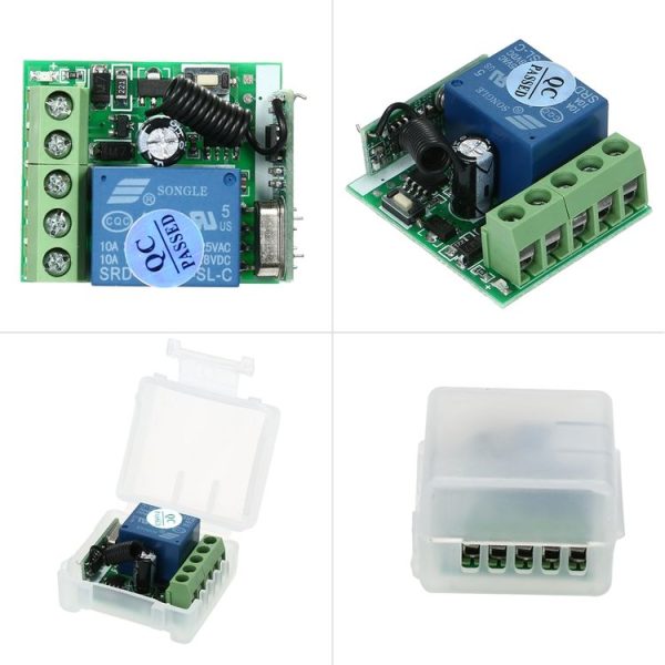 DC12V 1CH RF Remote Control Switch / 10A Relay / 433MHZ Switch Receiver - Image 3