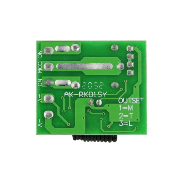 DC12V 1CH RF Remote Control Switch / 10A Relay / 433MHZ Switch Receiver - Image 5