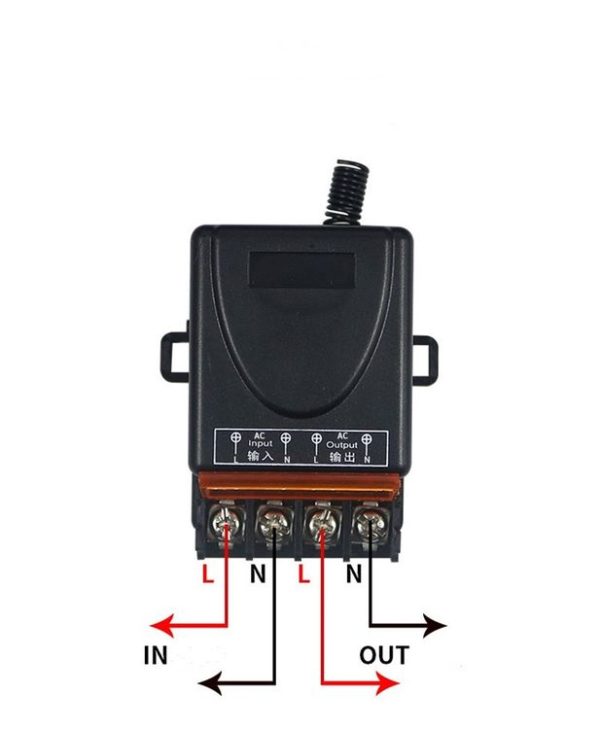 AC 220V 30A Channel High Power Low Consumption Universal Industrial Lifter Control Wireless Remote Controller Switch - Image 6