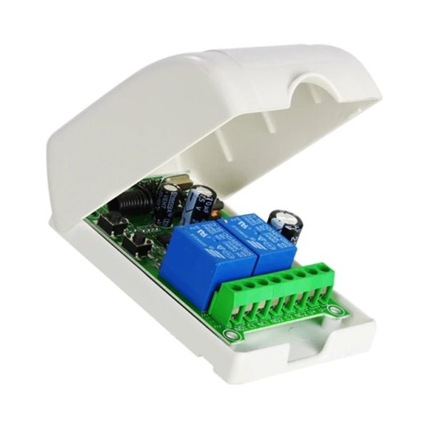 DC 12V 24V 48V Universal Electric Door RF Wireless Remote Control Relay Receiver Set - Image 4