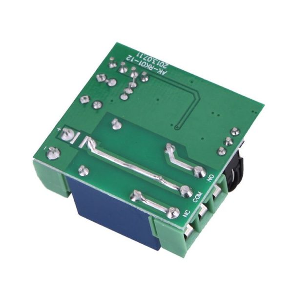 12V 10A RF Wireless Remote Control Switch 1CH Relay Receiver - Image 3