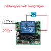 12V 10A RF Wireless Remote Control Switch 1CH Relay Receiver - Image 7