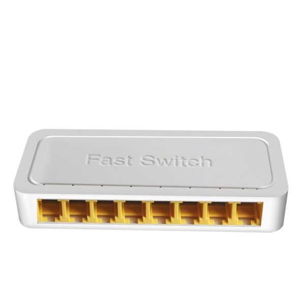 8 Port 10 / 100 / 1000Mbps MINI Ethernet Desktop Switch