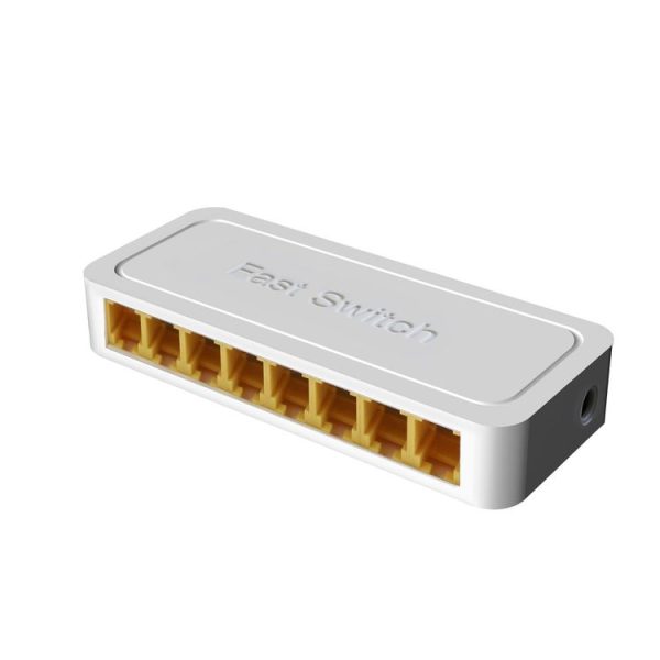 8 Port 10 / 100 / 1000Mbps MINI Ethernet Desktop Switch - Image 3