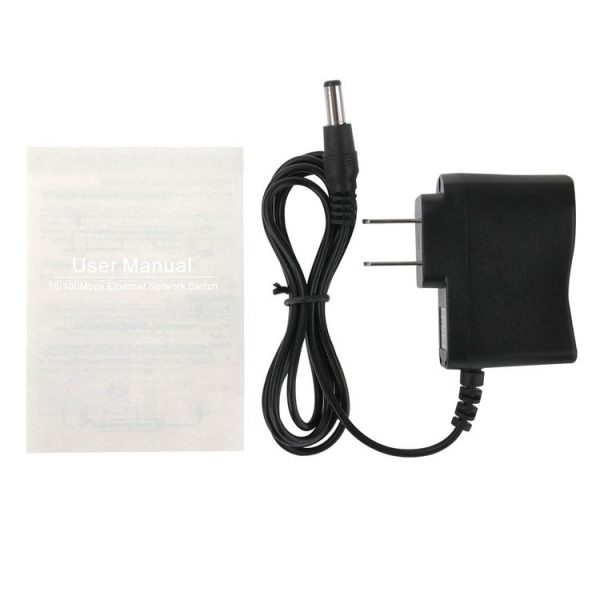 8 Port 10 / 100 / 1000Mbps MINI Ethernet Desktop Switch - Image 4