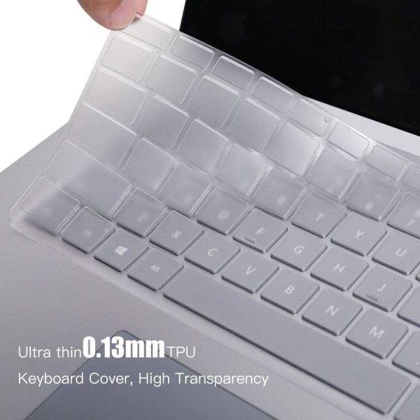Microsoft Surface Laptop 2 / 3 / 4 / 5 13.5 ENKAY Ultrathin Soft TPU Keyboard Protector Film - Image 2