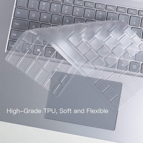 Microsoft Surface Laptop 2 / 3 / 4 / 5 13.5 ENKAY Ultrathin Soft TPU Keyboard Protector Film - Image 4