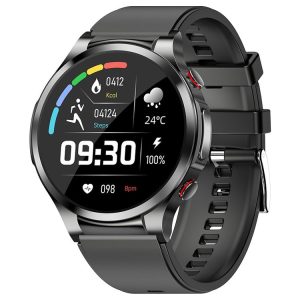 W11 1.32 inch Color Screen Smart Watch, Support Heart Rate Monitoring / Blood Pressure Monitoring (Black)
