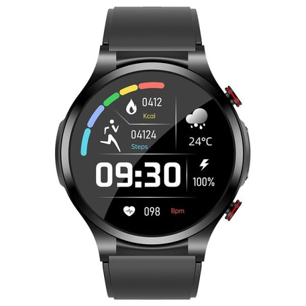 W11 1.32 inch Color Screen Smart Watch, Support Heart Rate Monitoring / Blood Pressure Monitoring (Black) - Image 2
