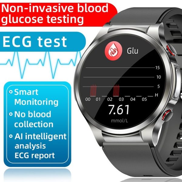 W11 1.32 inch Color Screen Smart Watch, Support Heart Rate Monitoring / Blood Pressure Monitoring (Black) - Image 3