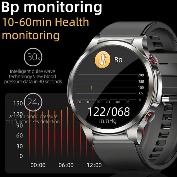 W11 1.32 inch Color Screen Smart Watch, Support Heart Rate Monitoring / Blood Pressure Monitoring (Black) - Image 7