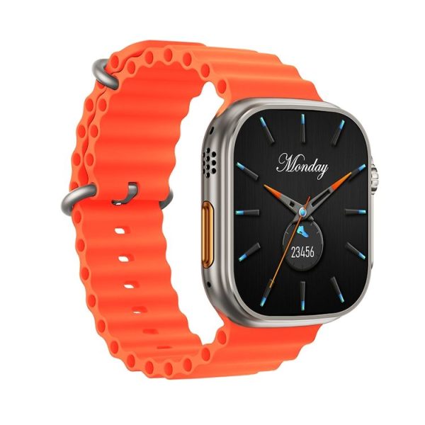 WS68 ULTRA 1.85 inch Color Screen Smart Watch, Support Heart Rate Monitoring / Blood Pressure Monitoring (Gold) - Image 2