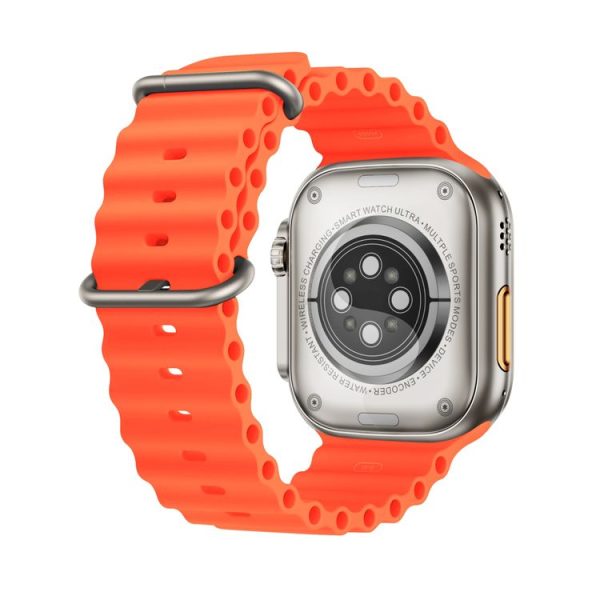 WS68 ULTRA 1.85 inch Color Screen Smart Watch, Support Heart Rate Monitoring / Blood Pressure Monitoring (Gold) - Image 3