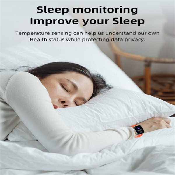 WS68 ULTRA 1.85 inch Color Screen Smart Watch, Support Heart Rate Monitoring / Blood Pressure Monitoring (Gold) - Image 7