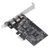 PCI-E 3 Ports 1394a 1394b Firewire Expansion Card 2 x 6 Pin + 1 x 4 Pin for Desktop PC - Image 5