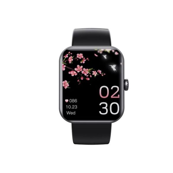 F57L 1.91 inch Color Screen Smart Watch, Support Heart Rate Monitoring / Blood Pressure Monitoring (Black) - Image 2