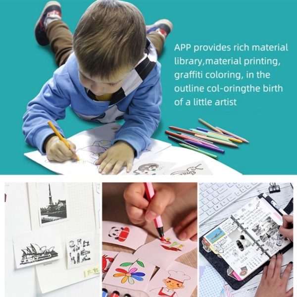 C20 Portable Multifunction Mini Printer Support OCR Text Scanning - Image 4
