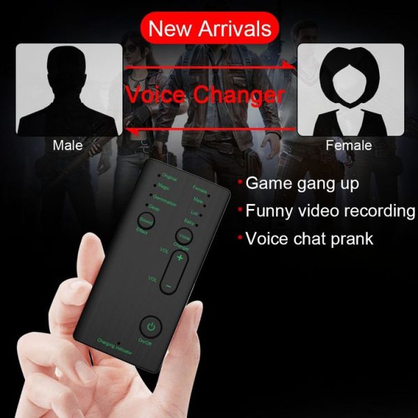 M1 Portable Mini Voice Changing Modulator with Adjustable Voice Functions & Phone Computer & Sound Card & Mic Tool - Image 6
