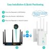 U10 1200Mbps Signal Booster WiFi Extender WiFi Antenna Dual Band 5G Wireless Signal Repeater (EU Plug) - Image 4
