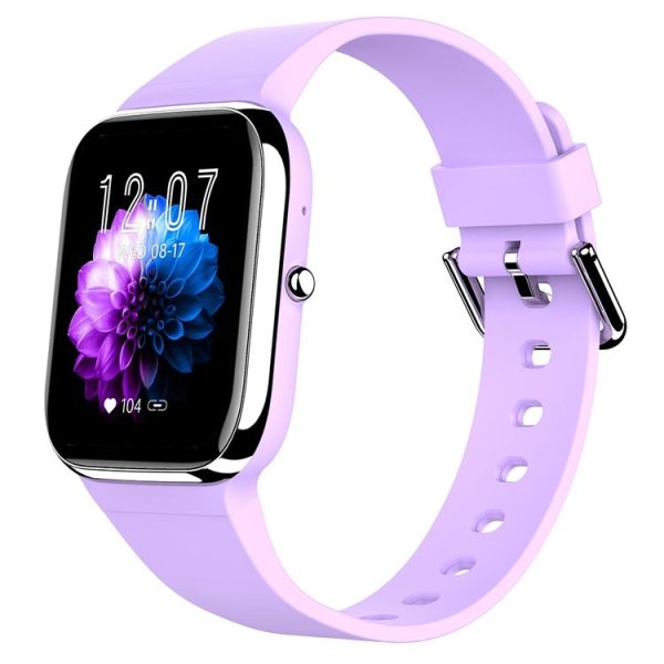 Y9 Pro 1.85 inch Color Screen Smart Watch, Support Heart Rate Monitoring / Blood Pressure Monitoring (Purple)