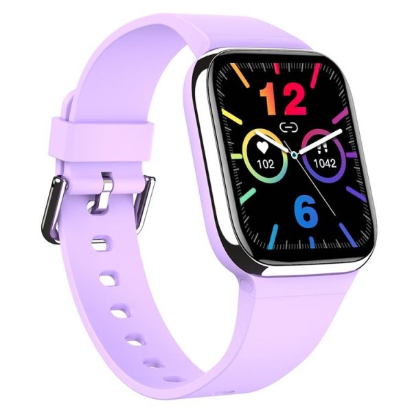 Y9 Pro 1.85 inch Color Screen Smart Watch, Support Heart Rate Monitoring / Blood Pressure Monitoring (Purple) - Image 3