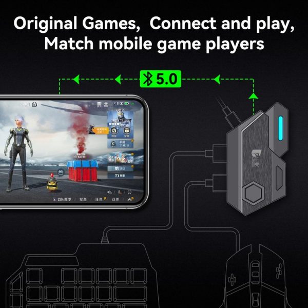 Gamwing Mix SE Bluetooth 5.0 Elite Mobile Controller Keyboard Mouse Converter - Image 4