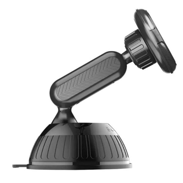 208-C Black 360 Degree Rotation Dashboard Windshield Magnetic Mobile Phone Car Holder - Image 2