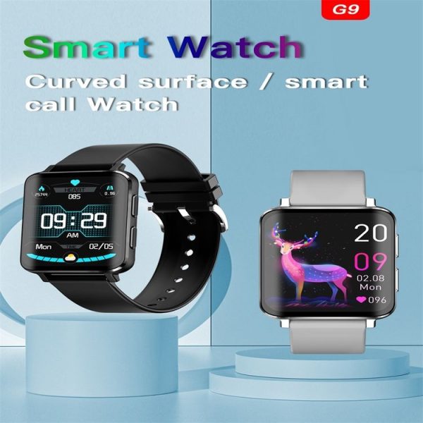 G9 1.83 inch Color Screen Smart Watch, Support Blood Sugar Monitoring / Heart Rate Monitoring / Blood Pressure Monitoring (Silver) - Image 4