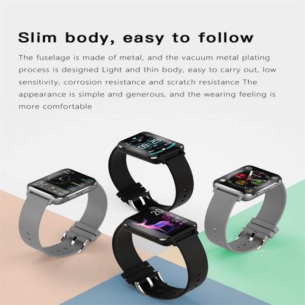 G9 1.83 inch Color Screen Smart Watch, Support Blood Sugar Monitoring / Heart Rate Monitoring / Blood Pressure Monitoring (Silver) - Image 5