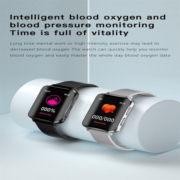 G9 1.83 inch Color Screen Smart Watch, Support Blood Sugar Monitoring / Heart Rate Monitoring / Blood Pressure Monitoring (Silver) - Image 8