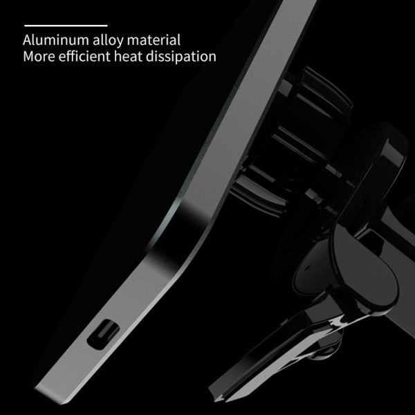 T11 Car Air Vent Mount Magnetic Wireless Charger - Image 5
