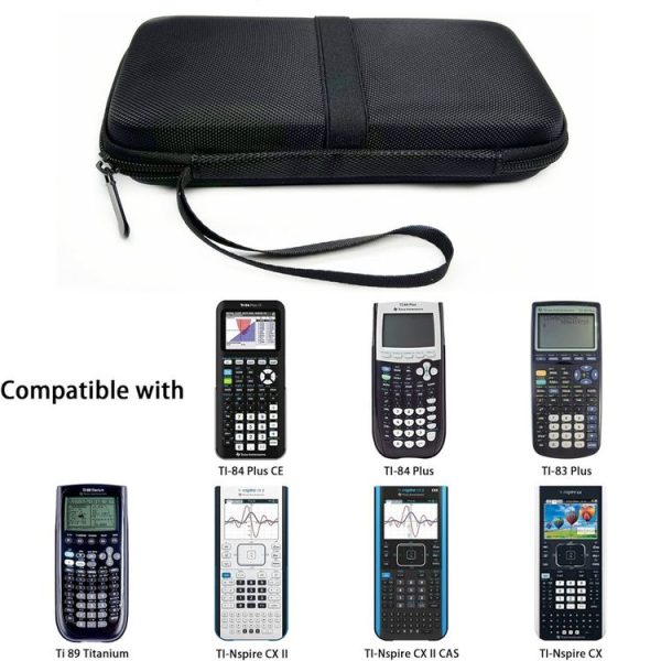 Texas Instruments Plotting Calculator Protective Storage Box with Accessories Mesh Bag - Image 6