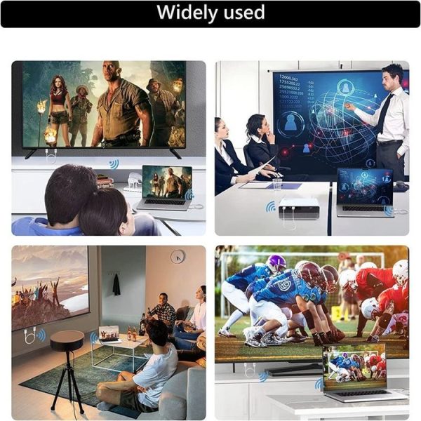 Wireless HDMI Transmitter and Receiver Kit, HDMI Wireless Extender Adapter, 1080P 60fps Video Audio Projecting for PC, Laptop, Camera to HDTV / Projector - Image 12