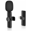 Bluetooth Mini Microphone Wireless Lavalier Noise Reduction Microphone for iPhone / iPad, with 8 Pin Receiver & Single Microphone