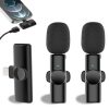 Bluetooth Mini Microphone Wireless Lavalier Noise Reduction Microphone for iPhone / iPad, with 8 Pin Receiver & Single Microphone - Image 3